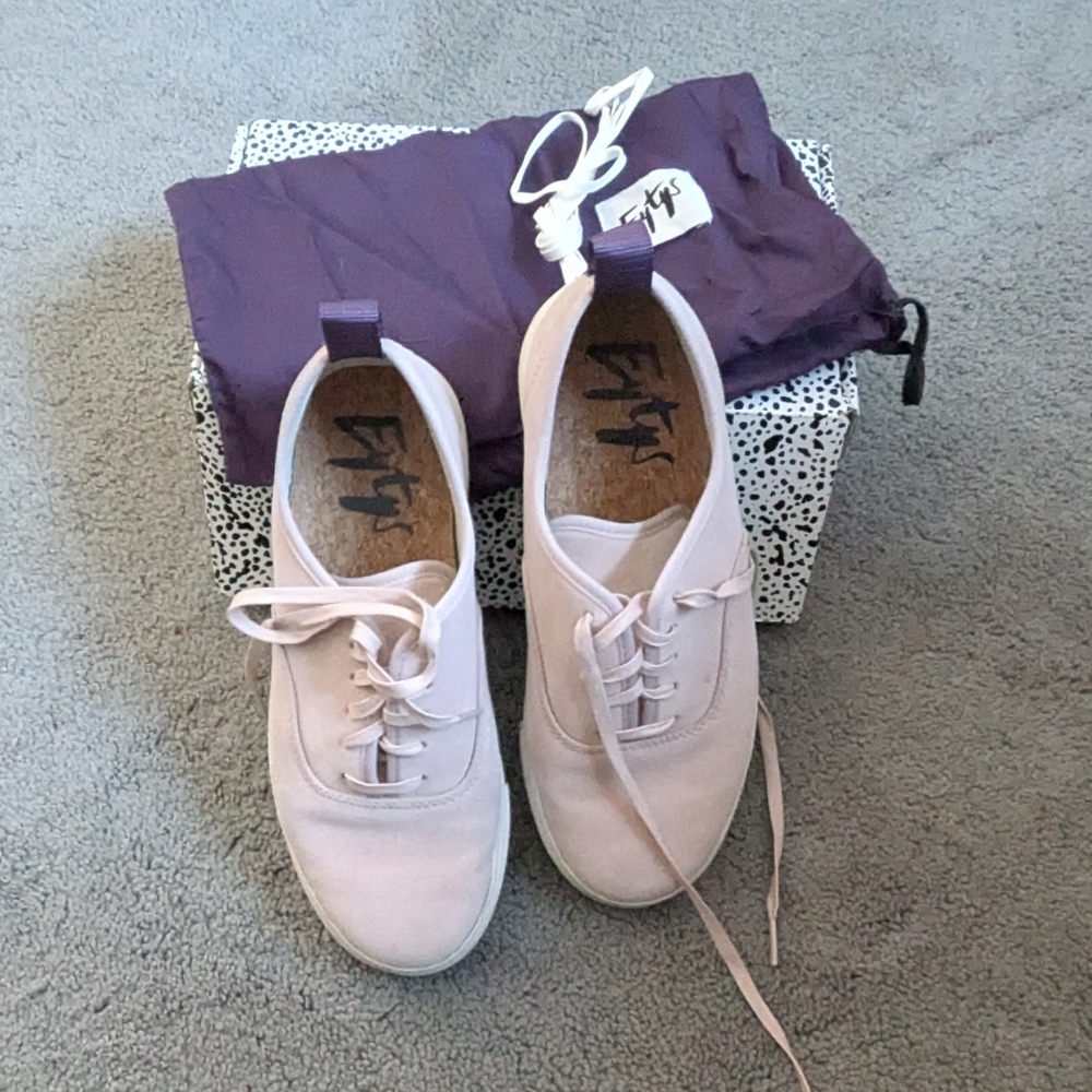 Eytys Suede Pink Mom Sneakers (8.5)